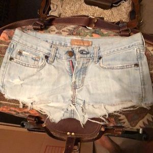 Daisy dukes denim shorts